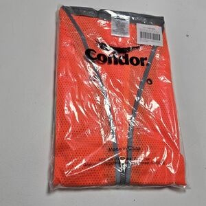 Condor High Visibility Vest Class 2 Size 3XL New In Plastic 100% Polyester